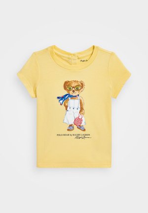 POLO BEAR 棉质平纹针织 T 恤 - 印花 T 恤 - 香蕉皮
